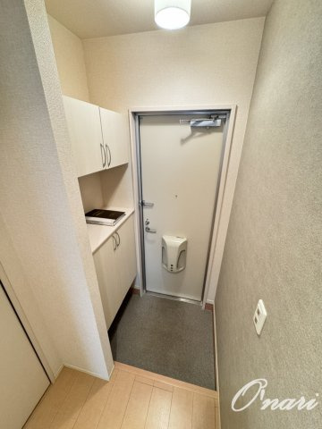 ガアデンホームズ曙の玄関
