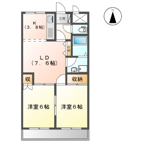 シャトーメゾンの間取り