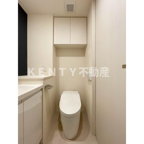 【トイレ】 | オーキッドレジデンス品川中延 | 落ち着いた色調のトイレです