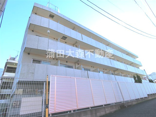 プレール・ドゥーク下丸子の外観|2012年7月築　RC鉄筋コンクリート造地上5階建て総戸数46戸の分譲賃貸マンション　東京都大田区下丸子４丁目　東急多摩川線下丸子駅鵜の木駅　東急池上線千鳥町駅徒歩圏内の立地