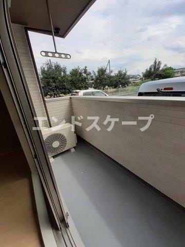 メゾン・グレイスⅠのバルコニー|高崎、前橋のお部屋探しはエンドスケープまで！お客様の理想お聞かせ下さい♪