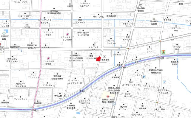 【地図】 | 売土地：早水町