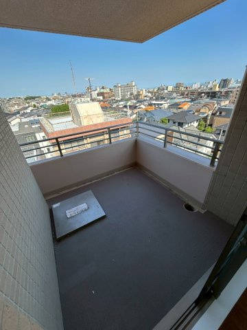 メゾン芦屋川のバルコニー
