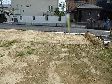 安佐北区口田5丁目の前面道路含む現地写真