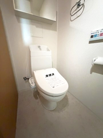 熊本市北区龍田１丁目のアパートのトイレ