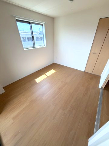 熊本市北区龍田１丁目のアパートの寝室