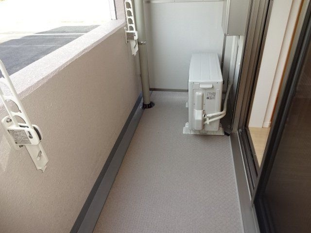クリンピアＭＫのバルコニー