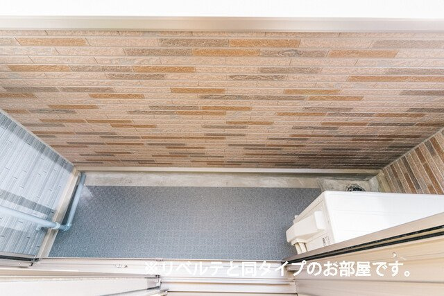 テラック中央林間のバルコニー
