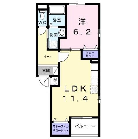 メゾン・エクラの間取り