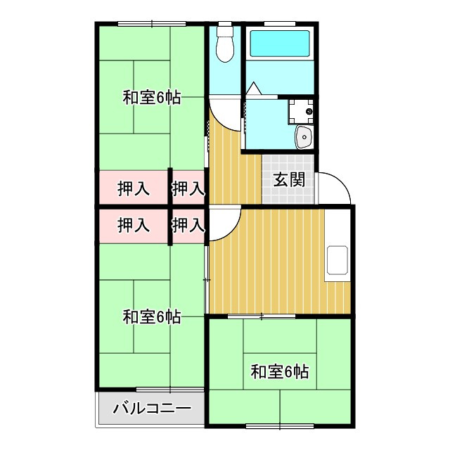 ハイネス平松の間取り