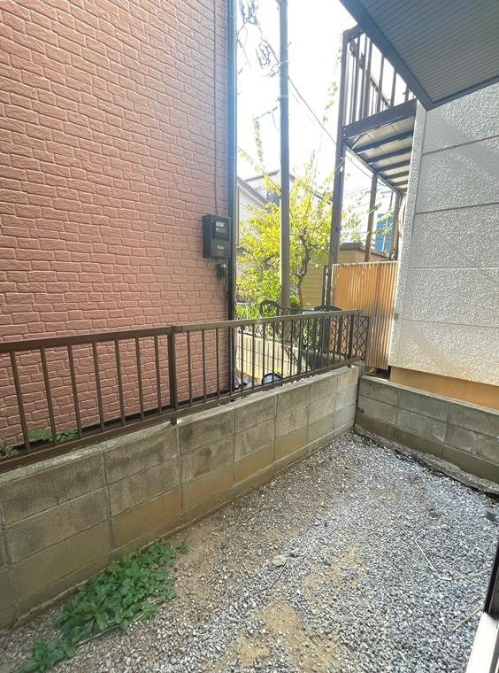 北小岩戸建の庭