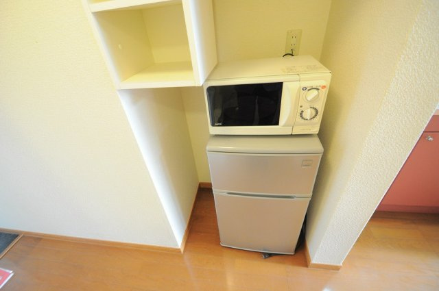 レオパレスおおしまのその他|冷蔵庫・電子レンジ
