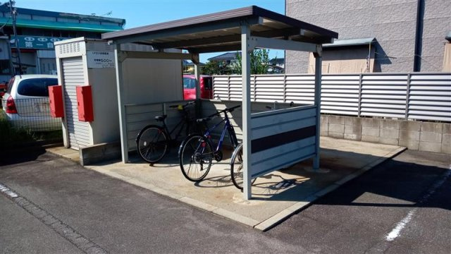 レオパレスマチムラのその他|駐輪場