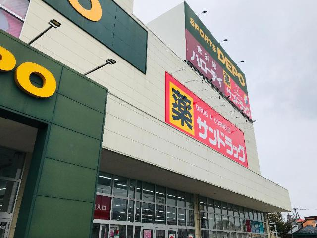 熊本市中央区八王寺町の賃貸マンションの周辺|サンドラッグ南熊本店まで521ｍ