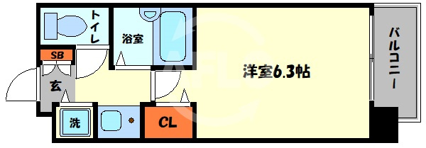 ディナスティ清水谷Ⅲの間取り|ディナスティ清水谷Ⅲ　間取り