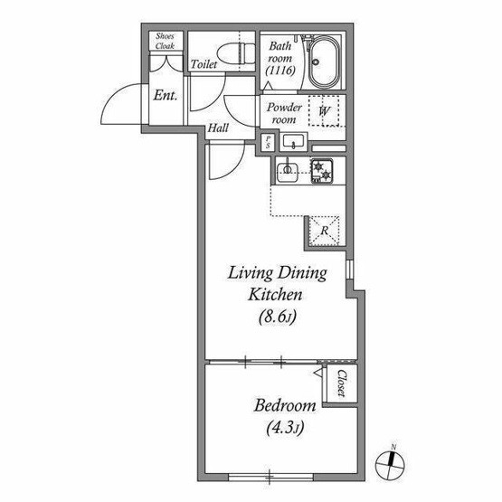 【間取り】 | ＬＵＯＲＥ千鳥町