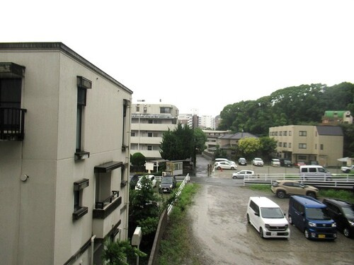 福岡市中央区警固３丁目の賃貸マンションの展望|眺望：バルコニーからの眺望     （2026年6月撮影）