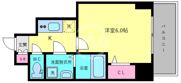 エスリード大阪城テラスの間取り|エスリード大阪城テラス　間取り