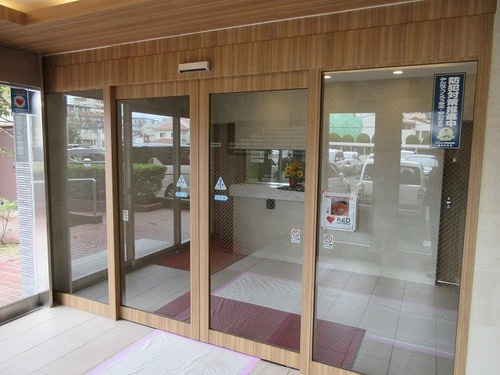 福岡市早良区室見５丁目の賃貸マンションのその他共用部分|その他共有部分：エントランス入口     （2026年7月撮影）