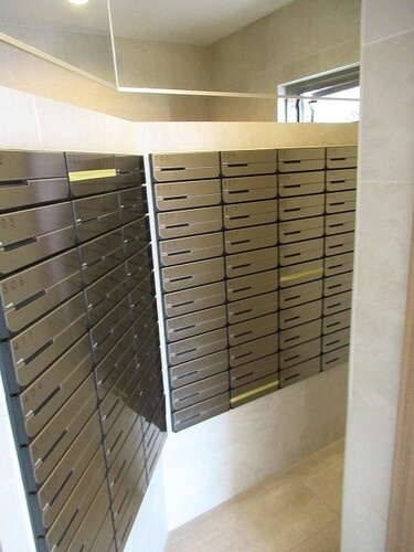 福岡市早良区室見５丁目の賃貸マンションのその他共用部分|その他：集合郵便受け※前回募集時の写真２０２１年５月撮影     （2021年5月撮影）