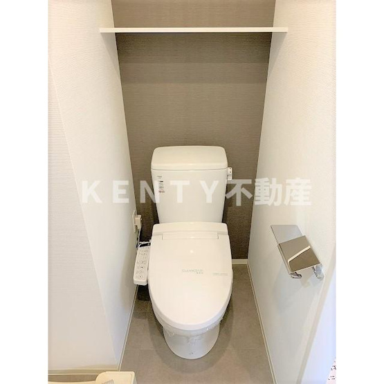 【トイレ】 | アークマーク蒲田アジールコート | ゆったりとした空間のトイレです