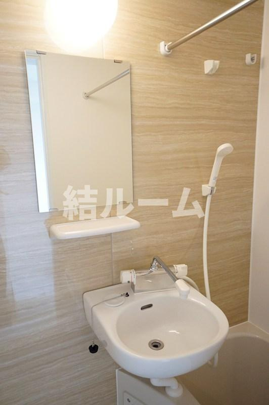 練馬区田柄２丁目のアパートの洗面所