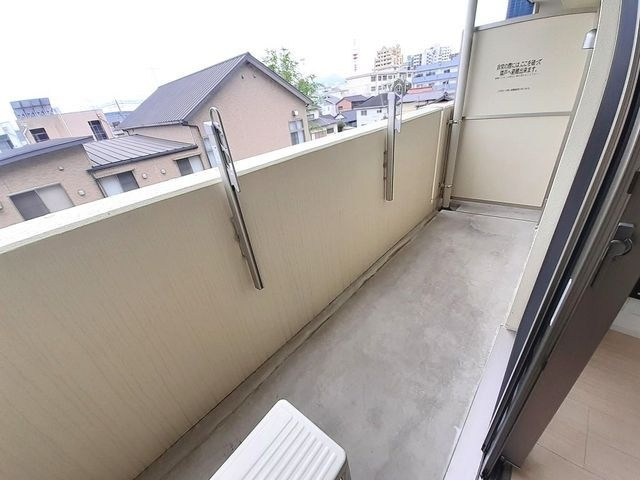 サンフォート小倉のバルコニー