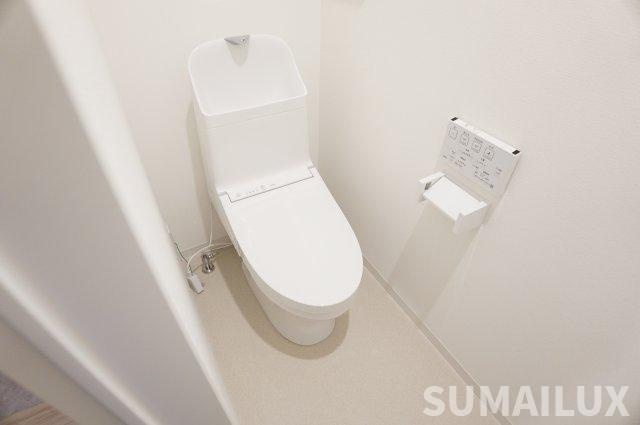 熊本市中央区渡鹿３丁目のアパートのトイレ