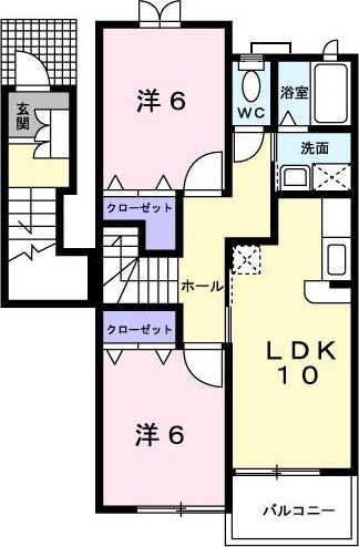 チェルシーⅠの間取り