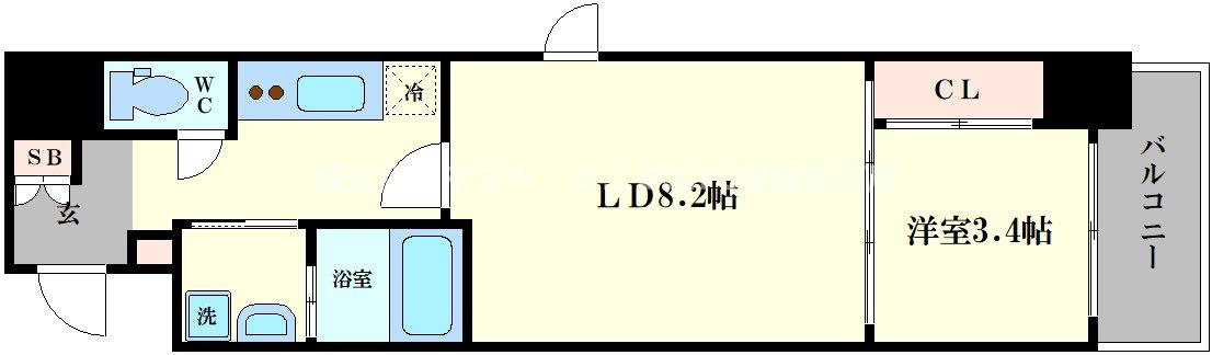 CAVANA本町の間取り