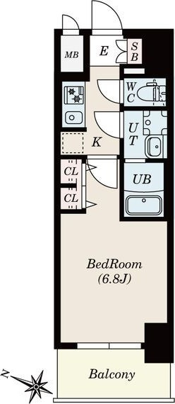 S-RESIDENCE熱田一番の間取り
