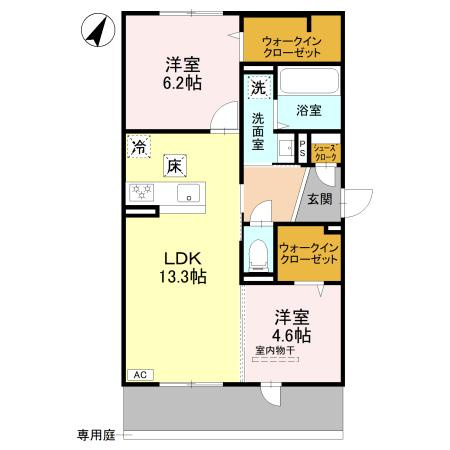 Valle Altaの間取り