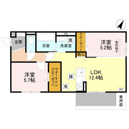 Valle Altaの間取り