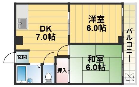 レジデンス放出の間取り