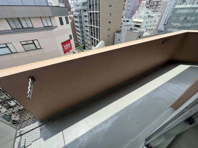 日商岩井三宮マンションのバルコニー