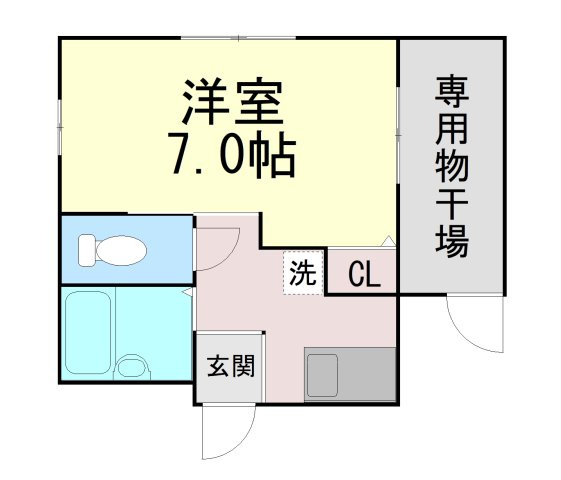 千代第一ビルの間取り