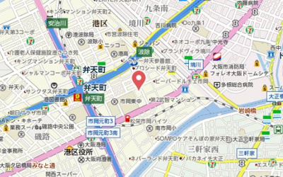 【地図】 | エスリード弁天町ポートヴィラ