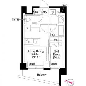 【間取り】 | 343レジデンス品川（オープンレジデンシア） | 間取り図