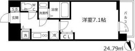 ラヴ神戸三宮の間取り