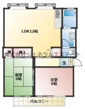 ローズハイツの間取り