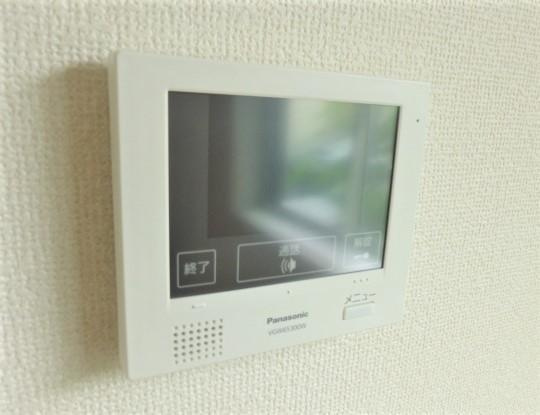 ラシーネ西片のセキュリティ|モニター付きインターホン