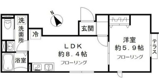 【間取り】 | ヒルトップテラス大井町
