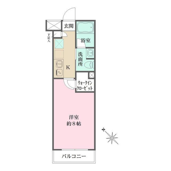 【間取り】 | ベルフェリーク西小山 |  
