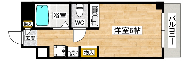 【間取り】 | レジーナ西宮北口Ⅰ