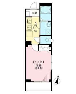 【間取り】 | フェリチェ菊川