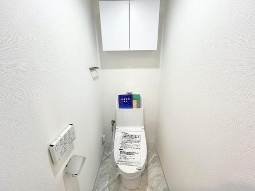 コスモ川口アーバンフォルム参番館のトイレ|落ち着いた色調のトイレです
