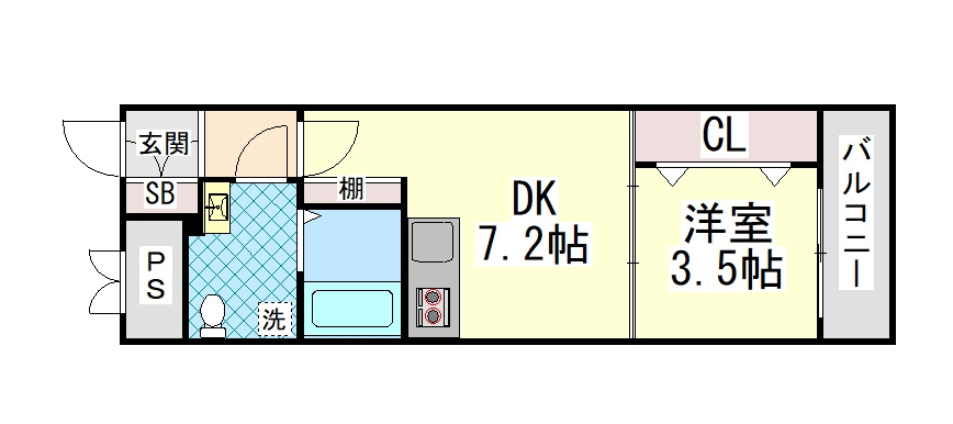 アロハ灘の間取り