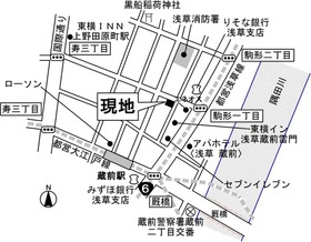 メゾン ASAKUSA G3の地図