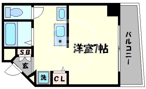 ノイエス大江四天王寺の間取り|ノイエス大江四天王寺 　間取り
