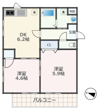 ル・シャトンの間取り